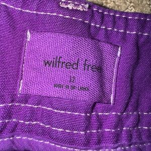 Aritzia Wilfred Free Purple Barrel Pants